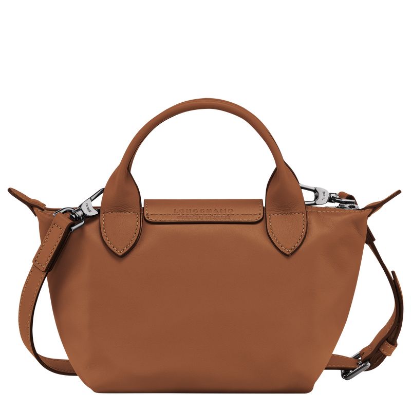 Torebka Damskie Longchamp Le Pliage Xtra XS Leather Cognac | PL9209TC