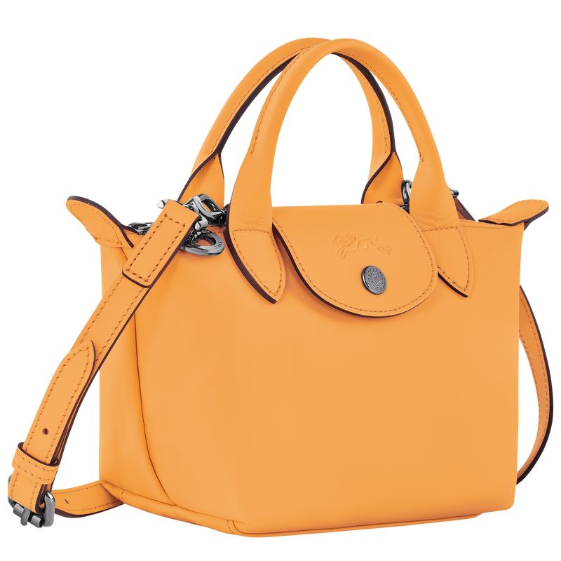 Torebka Damskie Longchamp Le Pliage Xtra XS Leather Morelowe | PL9207EB