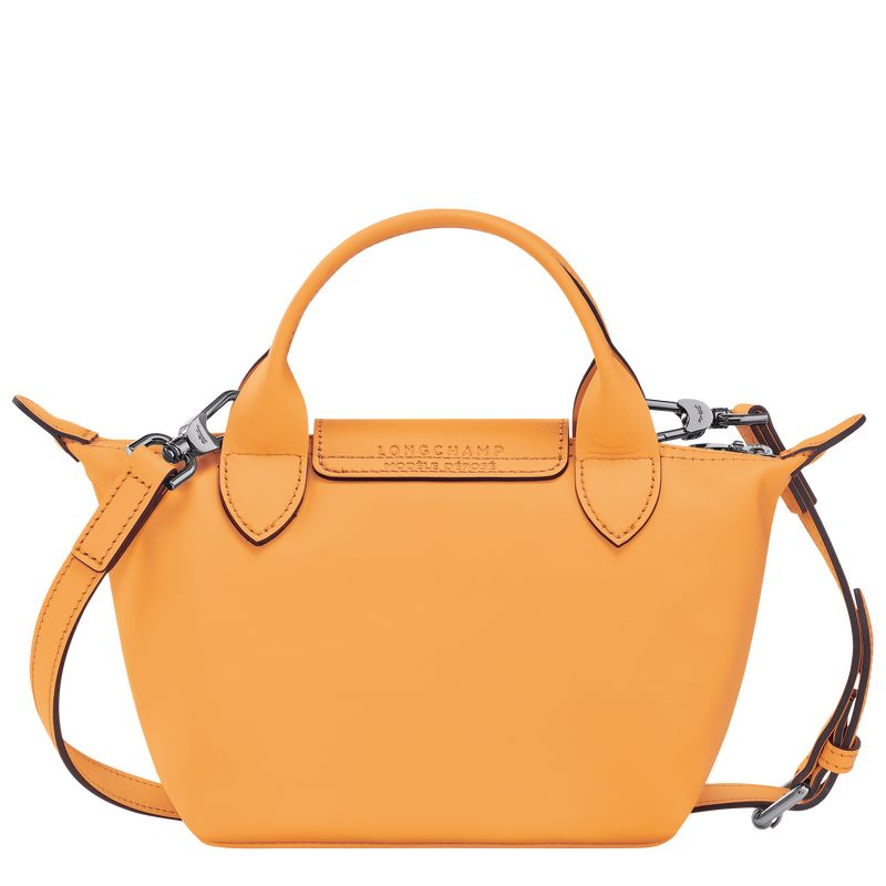 Torebka Damskie Longchamp Le Pliage Xtra XS Leather Morelowe | PL9207EB