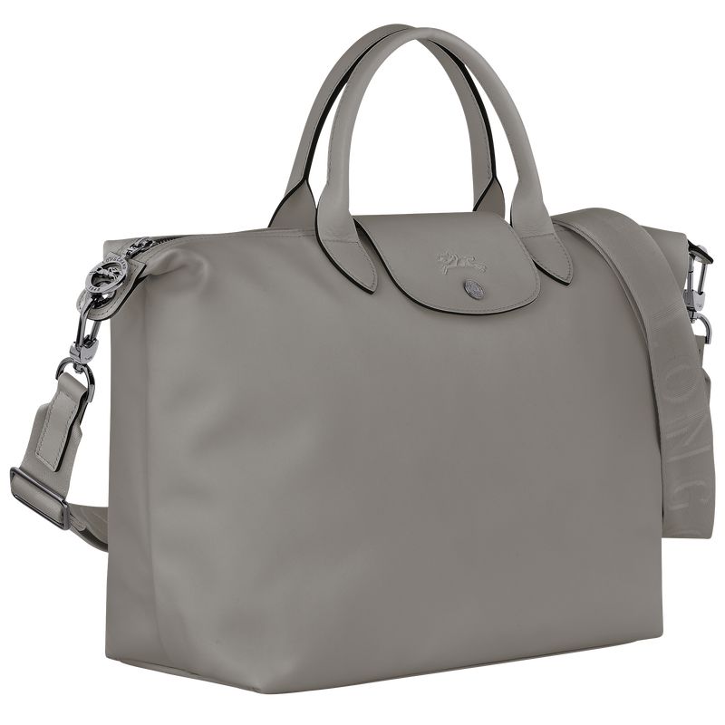 Torebka Damskie Longchamp Le Pliage Xtra L Leather Turtledove | PL9205QM