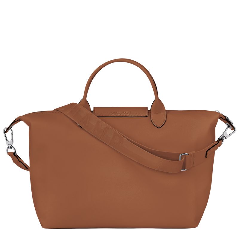 Torebka Damskie Longchamp Le Pliage Xtra L Leather Cognac | PL9204QM