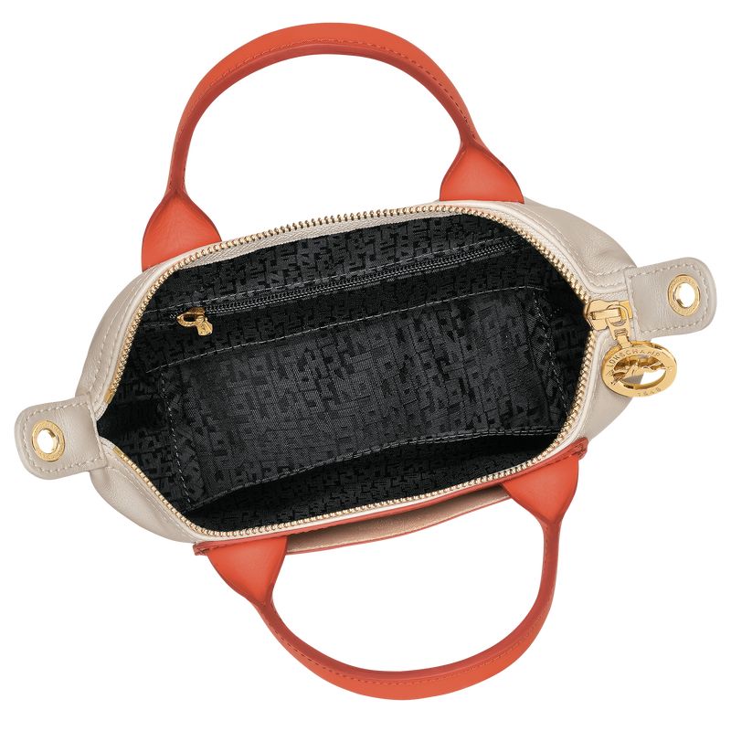 Torebka Damskie Longchamp Le Pliage Xtra XS Leather Paprika | PL9197IL