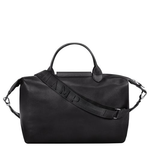 Torebka Damskie Longchamp Le Pliage Xtra L Leather Czarne | PL9044TC