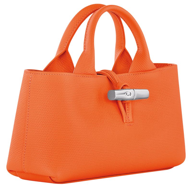 Torebka Damskie Longchamp Le Roseau S Leather Pomarańczowe | PL9111AH