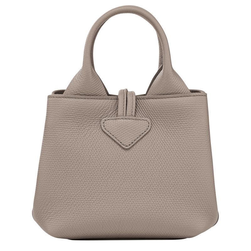 Torebka Damskie Longchamp Le Roseau XS Leather Clay | PL9104RV