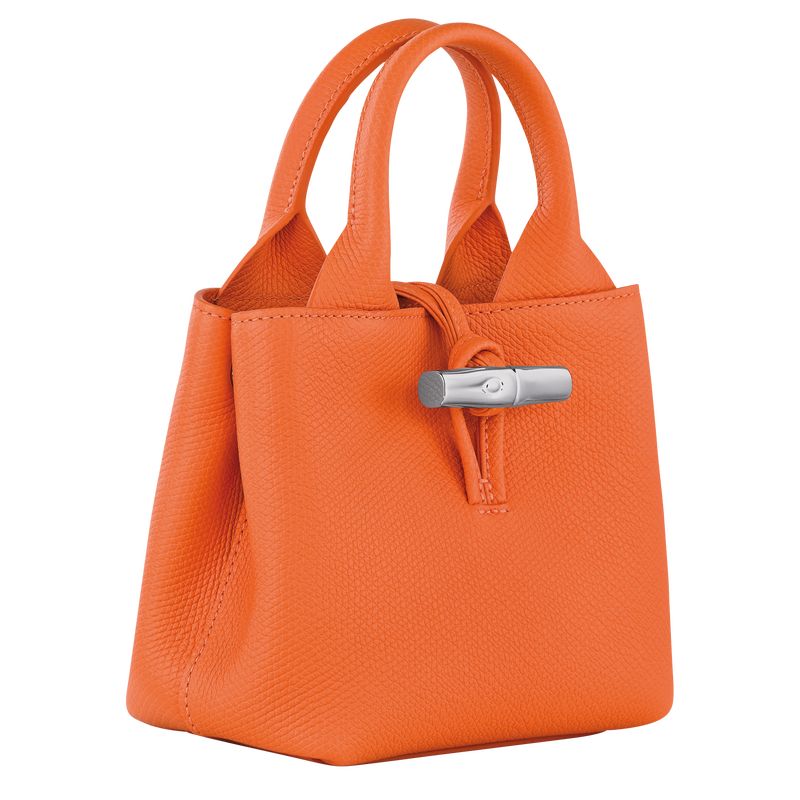 Torebka Damskie Longchamp Le Roseau XS Leather Pomarańczowe | PL9103EB