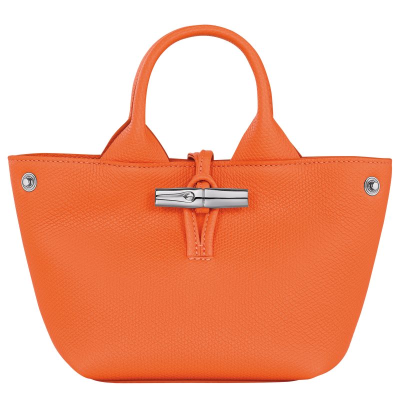 Torebka Damskie Longchamp Le Roseau XS Leather Pomarańczowe | PL9103EB