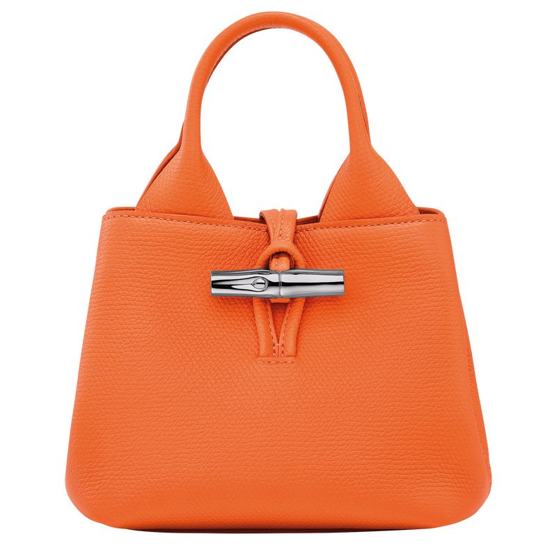 Torebka Damskie Longchamp Le Roseau XS Leather Pomarańczowe | PL9103EB