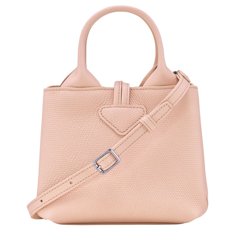 Torebka Damskie Longchamp Le Roseau XS Leather Ballerina | PL9084JP