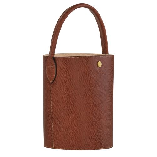 Torebka Damskie Longchamp Épure S Bucket Leather Brązowe | PL9033HA