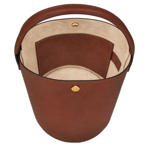 Torebka Damskie Longchamp Épure S Bucket Leather Brązowe | PL9033HA