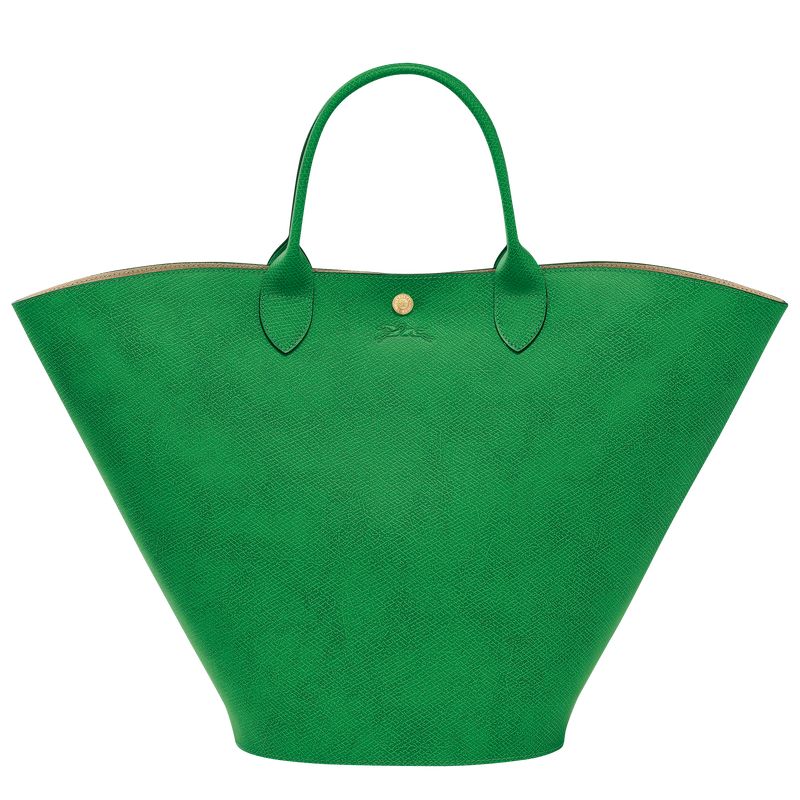 Torebka Damskie Longchamp Épure XL Tote Leather Zielone | PL9144OK