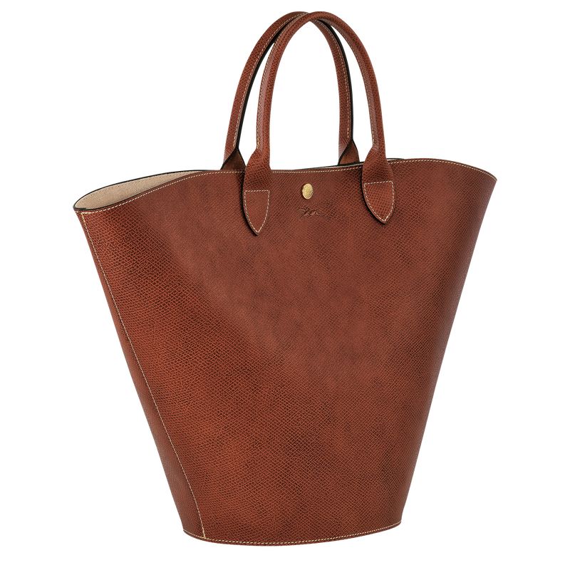 Torebka Damskie Longchamp Épure XL Tote Leather Brązowe | PL9143PJ