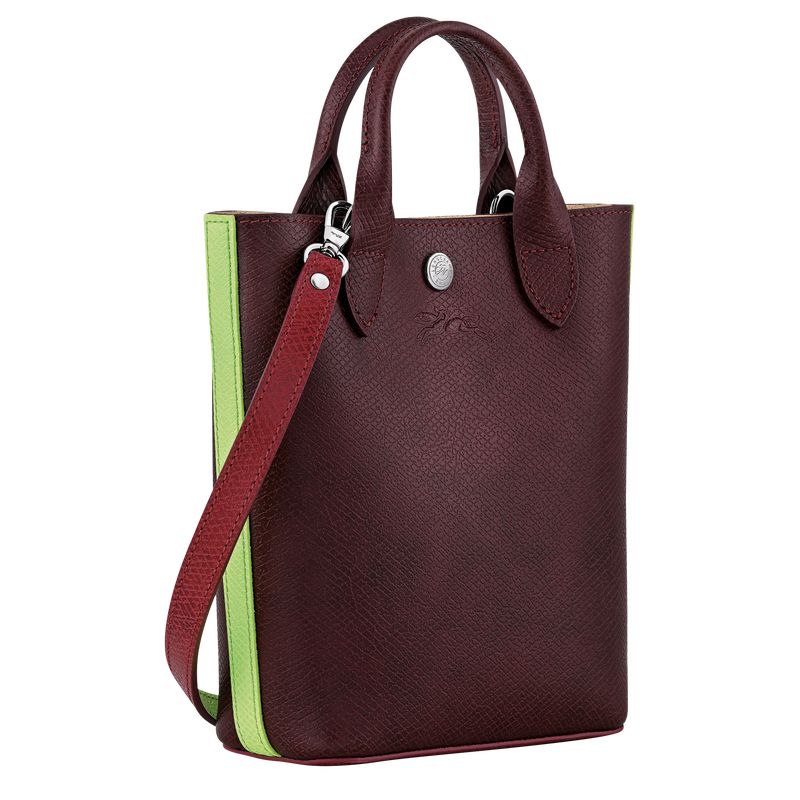 Torebka Damskie Longchamp Épure XS Tote Leather Bordowe | PL9184XY