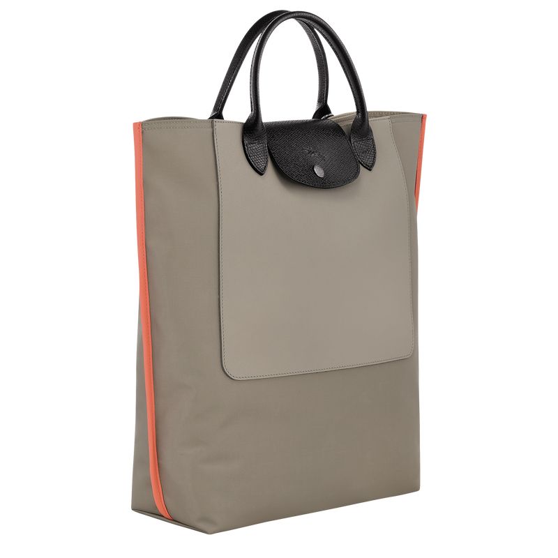 Torebka Męskie Longchamp Cabas M Tote Canvas Clay | PL7473HA