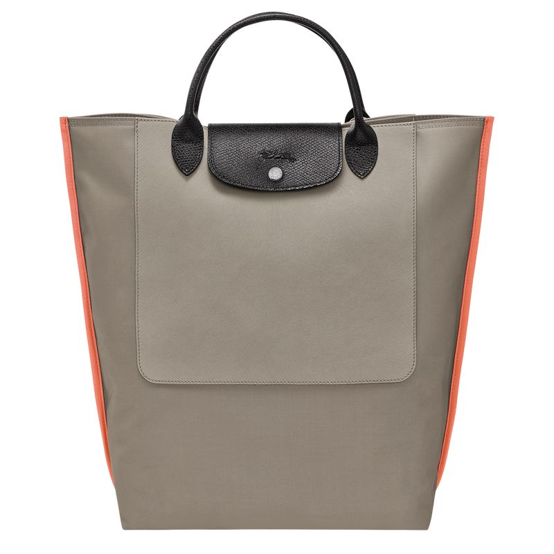 Torebka Męskie Longchamp Cabas M Tote Canvas Clay | PL7473HA