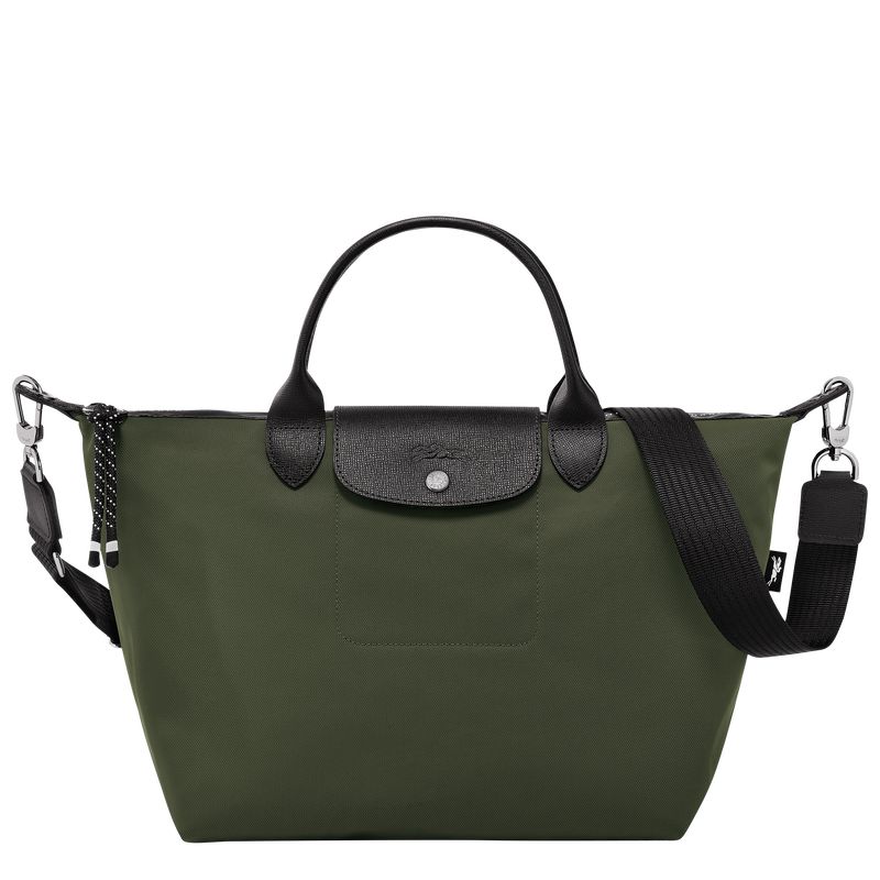 Torebka Męskie Longchamp Le Pliage Energy L Recycled canvas Khaki | PL7496IL