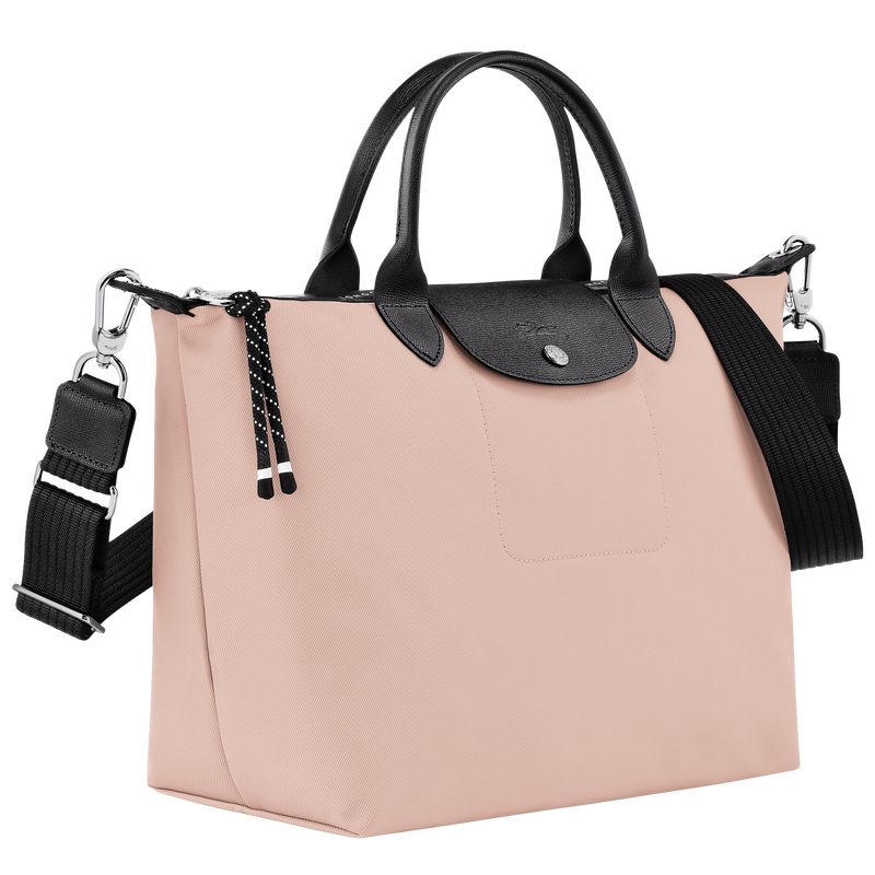 Torebka Męskie Longchamp Le Pliage Energy L Recycled canvas Nude | PL7495UZ