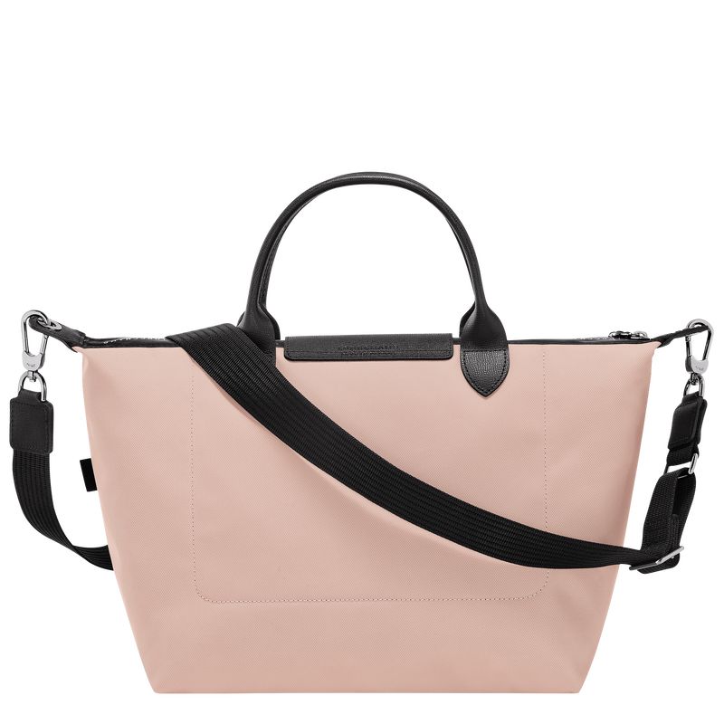 Torebka Męskie Longchamp Le Pliage Energy L Recycled canvas Nude | PL7495UZ