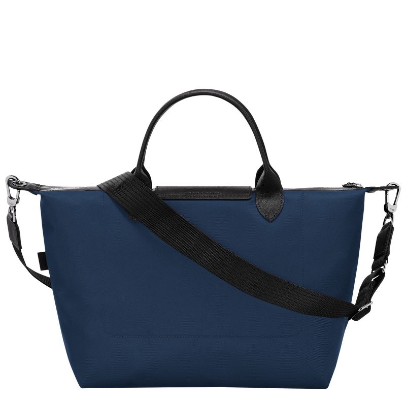 Torebka Męskie Longchamp Le Pliage Energy L Recycled canvas Granatowe | PL7493TC