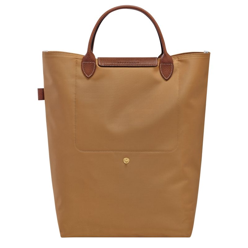 Torebka Męskie Longchamp Le Pliage Original M Tote Canvas Fawn | PL7508ZU