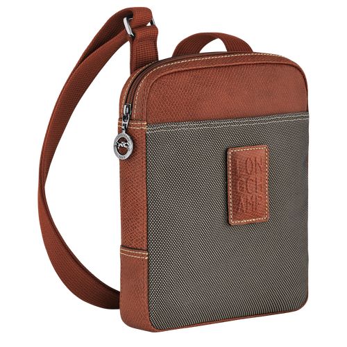 Torebki Małe Damskie Longchamp Boxford XS Crossbody Recycled canvas Brązowe | PL9268SG