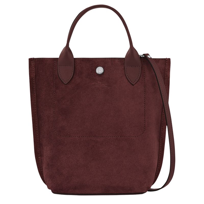 Torebki Małe Damskie Longchamp Cabas XS Tote Leather Bordowe | PL9384BE