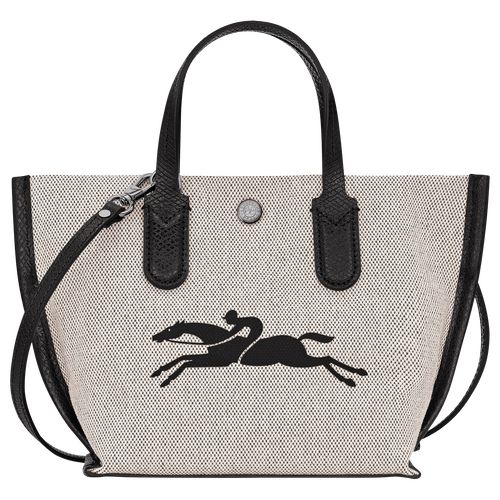 Torebki Małe Damskie Longchamp Essential XS Handbag Canvas Ecru | PL9263UZ