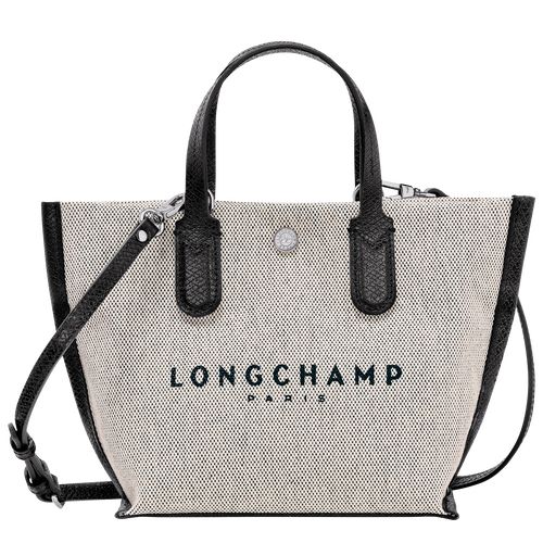 Torebki Małe Damskie Longchamp Essential XS Handbag Canvas Ecru | PL9263UZ