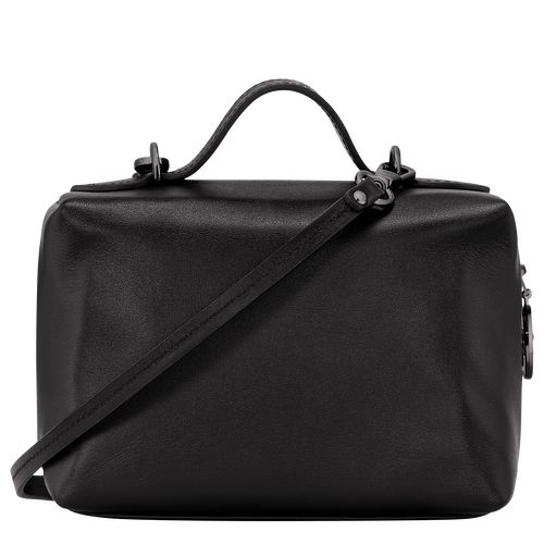 Torebki Małe Damskie Longchamp Le Pliage Xtra XS Vanity Skórzane Czarne | PL9261TC