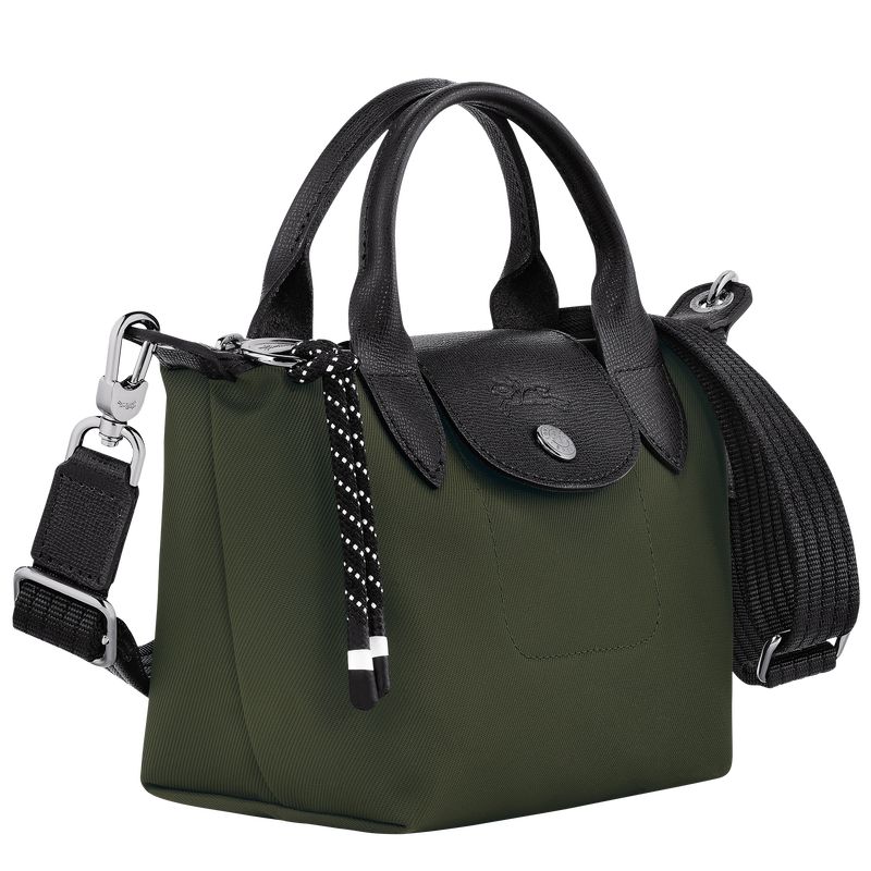 Torebki Małe Damskie Longchamp Le Pliage Energy XS Handbag Recycled canvas Khaki | PL9322FD