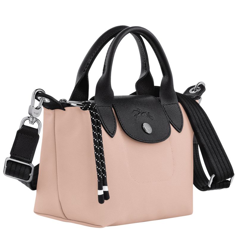 Torebki Małe Damskie Longchamp Le Pliage Energy XS Handbag Recycled canvas Nude | PL9321DF