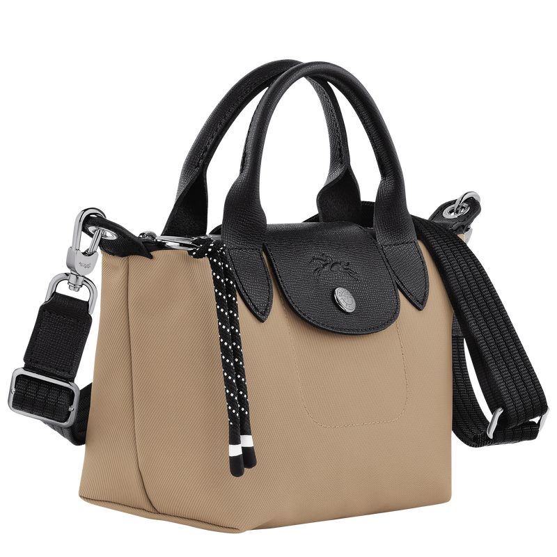 Torebki Małe Damskie Longchamp Le Pliage Energy XS Handbag Recycled canvas Clay | PL9320SG