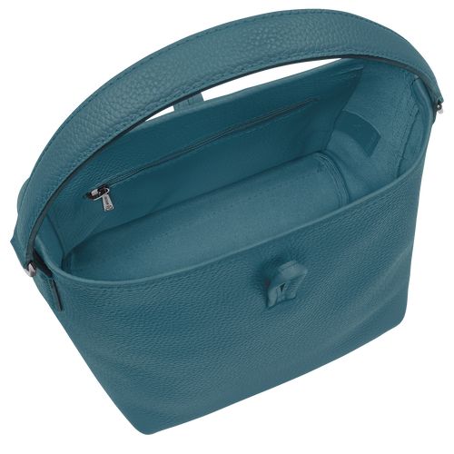 Torebki Małe Damskie Longchamp Le Roseau Essential XS Bucket Leather Paw | PL9272HA