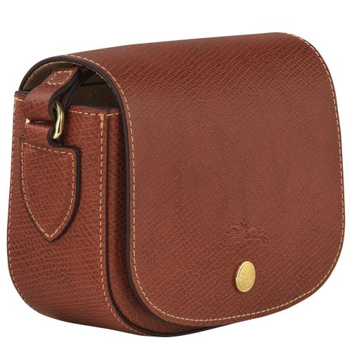 Torebki Małe Damskie Longchamp Épure XS Crossbody Leather Brązowe | PL9266PJ