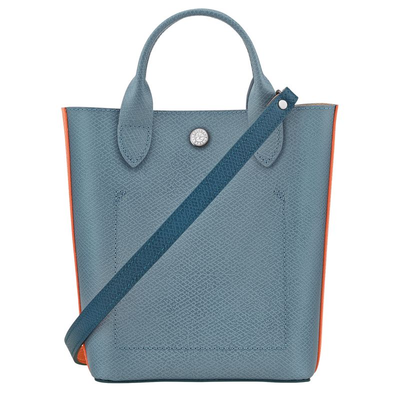 Torebki Małe Damskie Longchamp Épure XS Tote Leather Niebieskie | PL9383VR