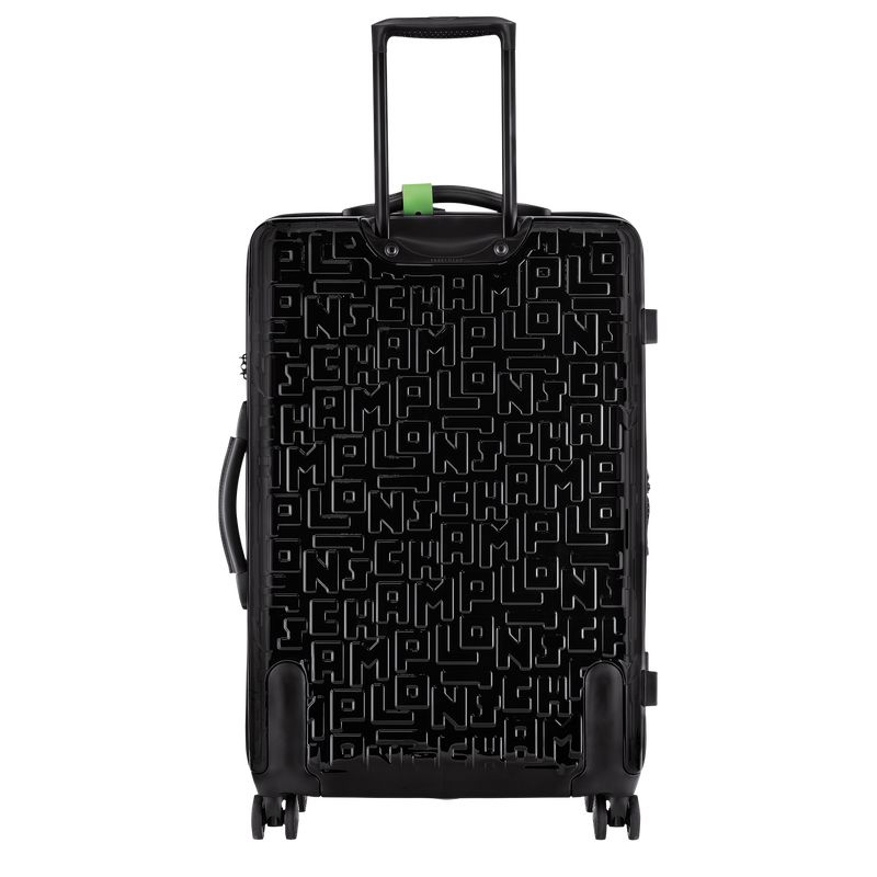 Walizki Damskie Longchamp LGP Travel L Polycarbonate Czarne | PL8256DF