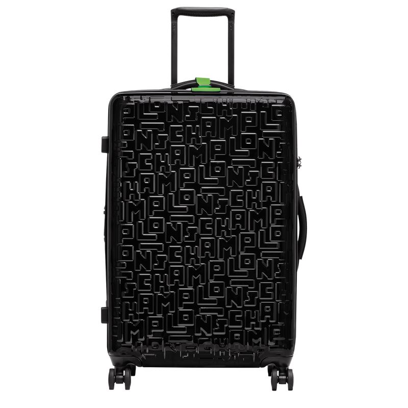 Walizki Męskie Longchamp LGP Travel L Polycarbonate Czarne | PL7169IL